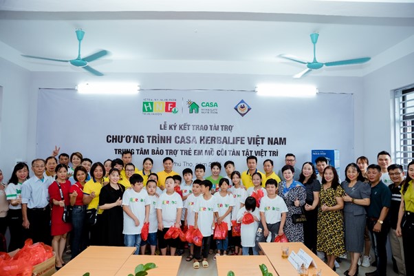 Herbalife Việt Nam triển khai nhiều hoạt động ý nghĩa cho các em nhỏ tại các trung tâm Casa