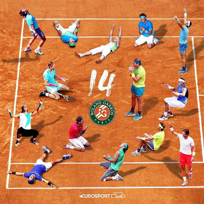 "Di sản" của Nadal tại giải Pháp Mở rộng