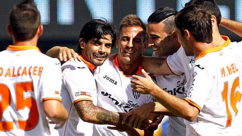 Valencia 4-0 Inter: Cuộc sống hậu Soldado... không tệ