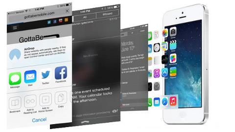 iOS 7 beta 5 bất ngờ ra mắt với tính năng mới