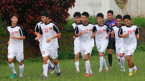 Hướng tới giải U19 ĐNÁ 2013: U19 Việt Nam nâng dần khối lượng bài tập