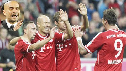Bayern 3-1 M’gladbach: 3 điểm cho Pep ngày khai mạc