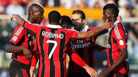 Milan chốt đội hình đá play-off Champions League