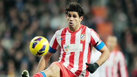 Atletico Madrid: Diego Costa ở lại tới năm 2015