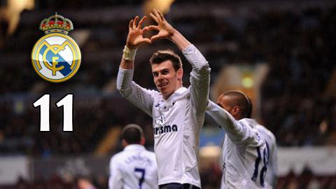 Điểm tin trưa 17/8: Real để dành số áo 11 cho Bale?