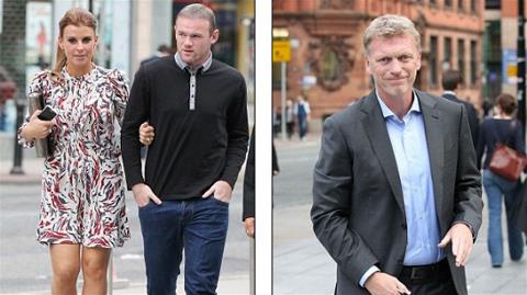 Vợ chồng Rooney tới dự tiệc "gắn kết" do Moyes tổ chức