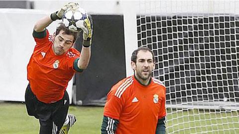 Vì sao Ancelotti dùng Diego Lopez thay vì Casillas?