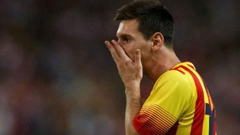 Barca bứt rứt về chấn thương của Messi