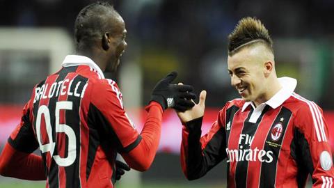 Milan: Sơ đồ nào là lý tưởng cho Balotelli và El Shaarawy?