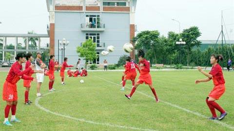 ĐT bóng đá nữ Việt Nam sang Hàn Quốc tập huấn
