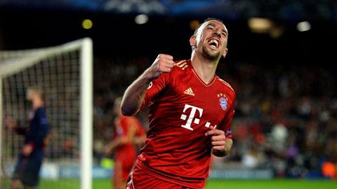4 dấu ấn của Ribery tại Bayern mùa 2012/13