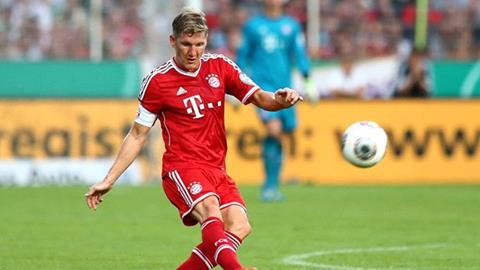 Bayern có thể mất Schweinsteiger ở trận Siêu Cúp châu Âu gặp Chelsea