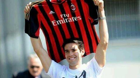 Kaka đã ký hợp đồng 2 năm với Milan