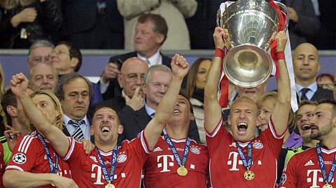 Bayern công bố danh sách dự Champions League 2013/14