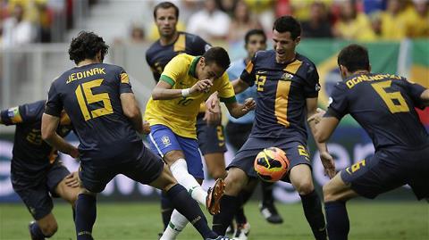 Chấm điểm Brazil 6-0 Australia: Neymar quá chói lọi