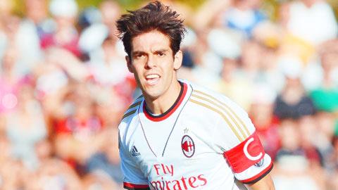 Kaka: Sẵn sàng cùng Milan chinh phục Serie A và Champions League