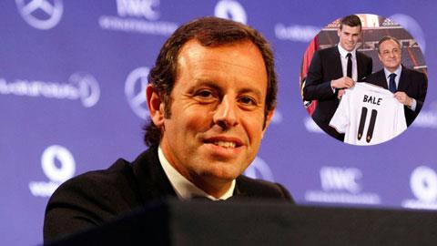 Chủ tịch Barca "đá đểu" Real vụ mua Gareth Bale