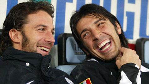 Del Piero viết thư chúc mừng kỷ lục của Buffon