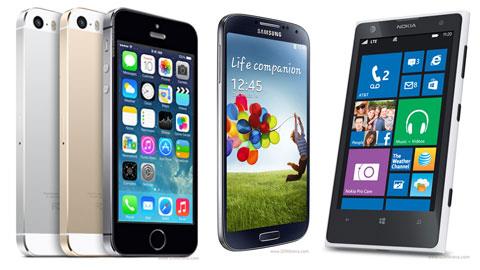 iPhone 5S, Galaxy S4, Xperia Z hay Lumia 1020?
