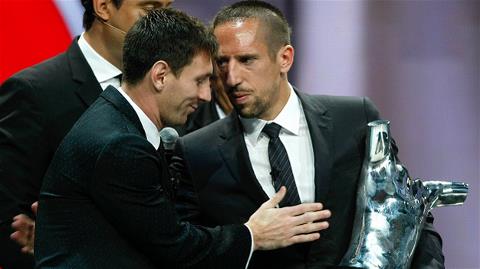 Messi khen Ribery hay nhất châu Âu