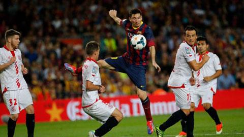 Barcelona 3-2 Sevilla: Phút bù giờ nghẹt thở