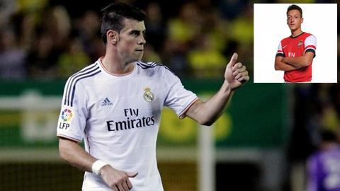 Đẩy Oezil ra đường, Bale tính "thuổng" cả nhà của sao Arsenal