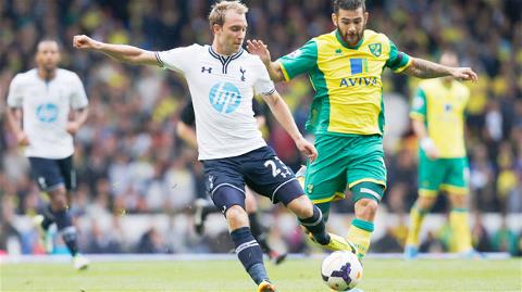 Vòng 4 Premier League 2013/14: Tottenham lột xác cùng Eriksen