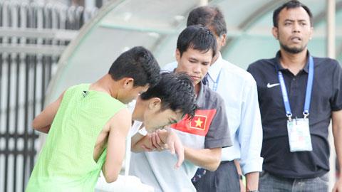 U19 Việt Nam: Đội trưởng Xuân Trường gãy tay