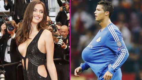 Ronaldo ăn mừng kiểu "mang bầu" đầy ẩn ý