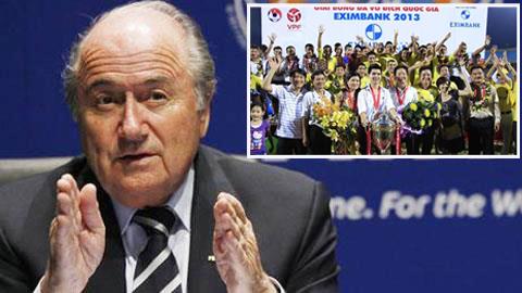 Chủ tịch FIFA Sepp Blatter gửi thư chúc mừng HN.T&T