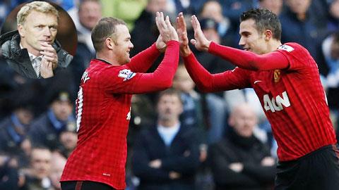 M.U: Moyes đang kết hợp thành công Rooney - Van Persie
