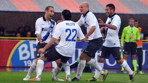 Sassuolo 0-7 Inter: Chia tay Moratti bằng ngôi đầu