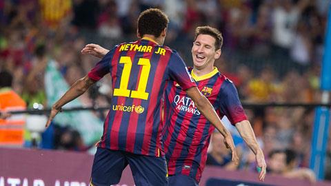 Barcelona 4-1 Sociedad: "Song sát" Neymar - Messi tỏa sáng