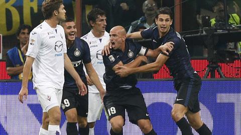 Inter 2-1 Fiorentina: Nerazzurri thắng nghẹt thở