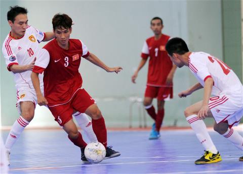 ĐT Futsal Việt Nam thắng đậm Trung Quốc