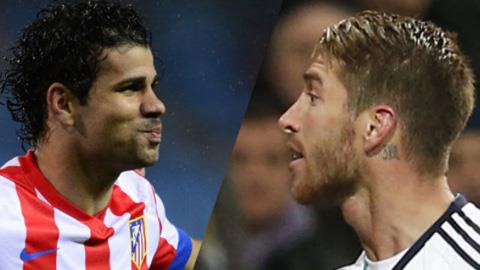 Hướng tới derby Madrid: "Đại chiến" Ramos - Diego Costa