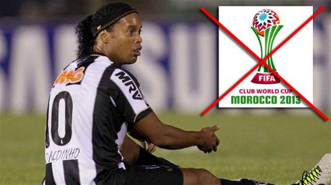 Ronaldinho chấn thương nặng, có thể lỡ hẹn FIFA Club World Cup