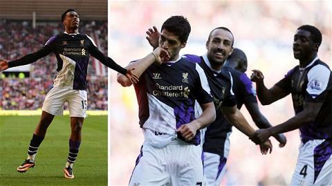 Sunderland 1-3 Liverpool: Suarez lập cú đúp, Liverpool lên nhì bảng