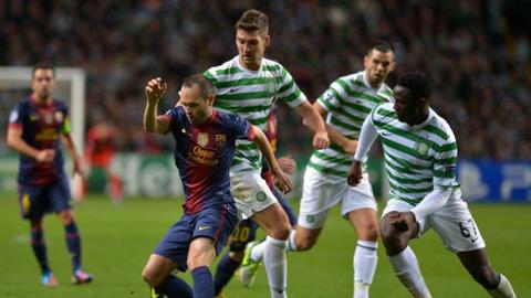 01h45 ngày 2/10, Celtic vs Barca: Đánh sập Celtic Park!