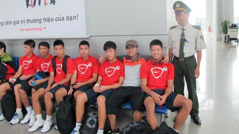 Những hình ảnh mới nhất về đội U19 Việt lên đường tham dự U19 châu Á