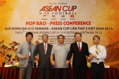 Giải U13 Yamaha ASEAN Cup 2013 sẵn sàng khai cuộc
