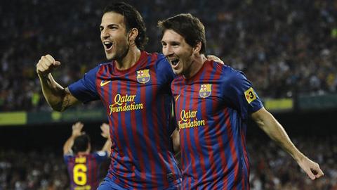 Fabregas - "Kẻ đóng thế" hoàn hảo của Messi