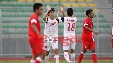 U19 Việt Nam 5-1 U19 Hong Kong (Trung Quốc): Thêm một trận thắng đậm