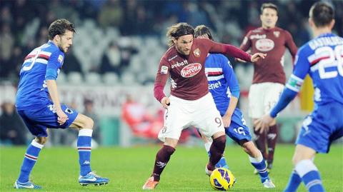 20h00 ngày 6/10, Sampdoria vs Torino