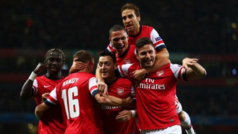 Arsenal hội đủ yếu tố để vô địch Premier League 2013/14