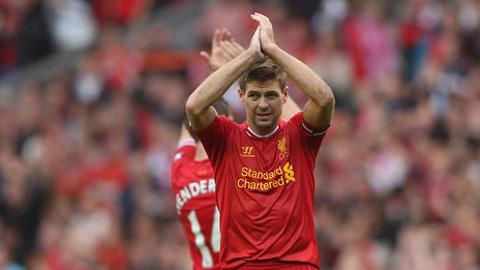 Steven Gerrard xác lập kỷ lục mới tại Liverpool