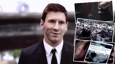 Messi “phá sập” 1 tòa nhà để xây sân bóng