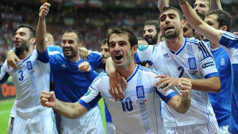 01h45 ngày 12/10: Hy Lạp vs Slovakia