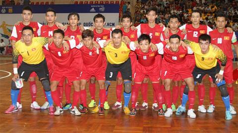 Giải futsal Quốc tế 2013: Brazil, Thái Lan, Nhật Bản góp mặt