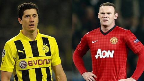 Rooney và Lewandowski, ai hay hơn?